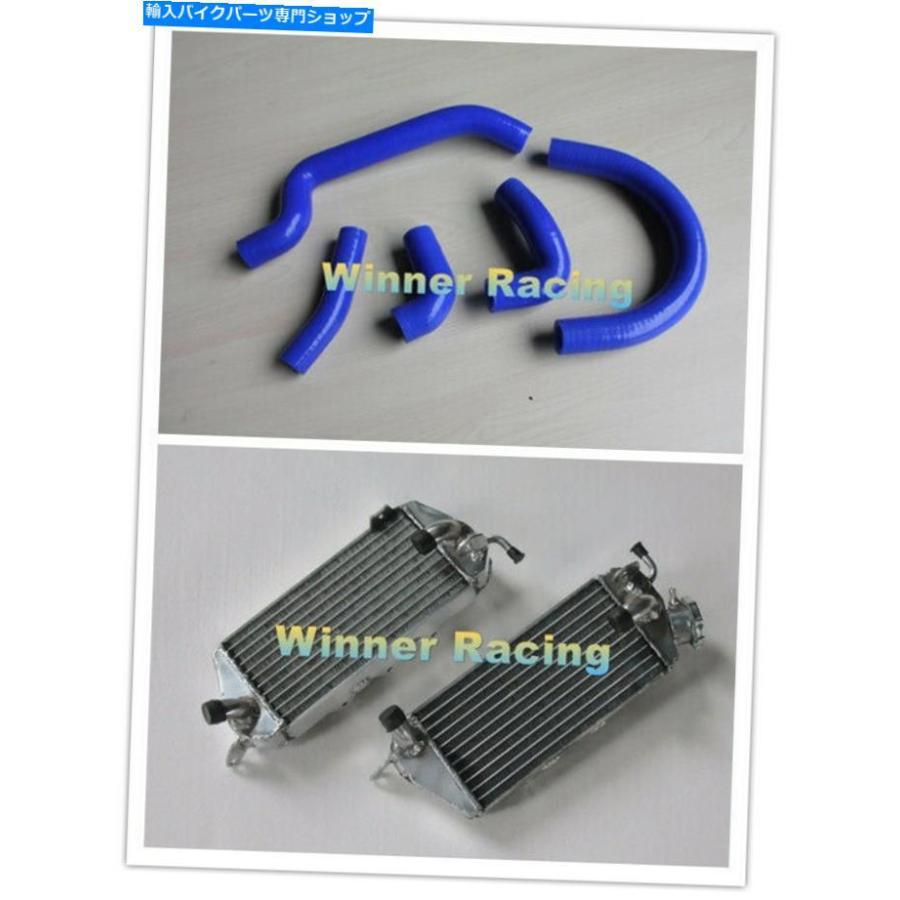 radiators Fit Cagiva WMX250 WMX 250 1985-1988 86 87アルミニウムラジエーター+シリコンホースキット Fit Cagiva WMX250 WMX 250 1985-1988 86 87 a