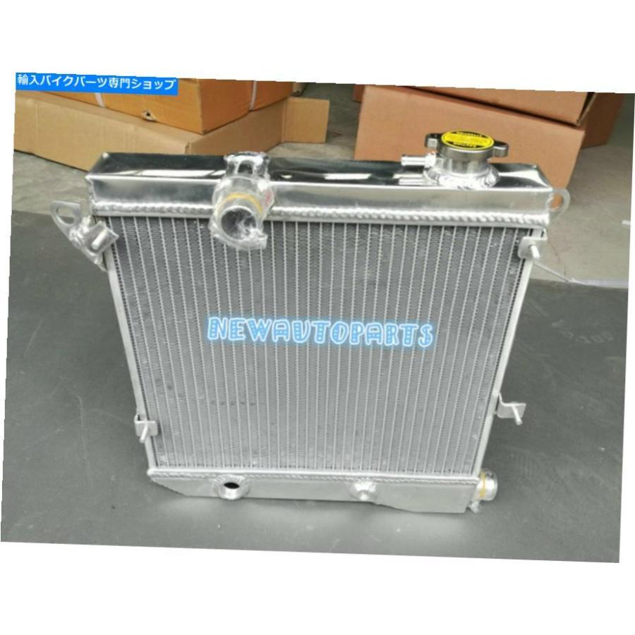 radiators Autobianchi A112 3-7シリーズS4 S5 S6のための2列合金アルミニウムラジエータ 2 Row Alloy Aluminum Radiator For Autobianchi A112 3-7 sの画像