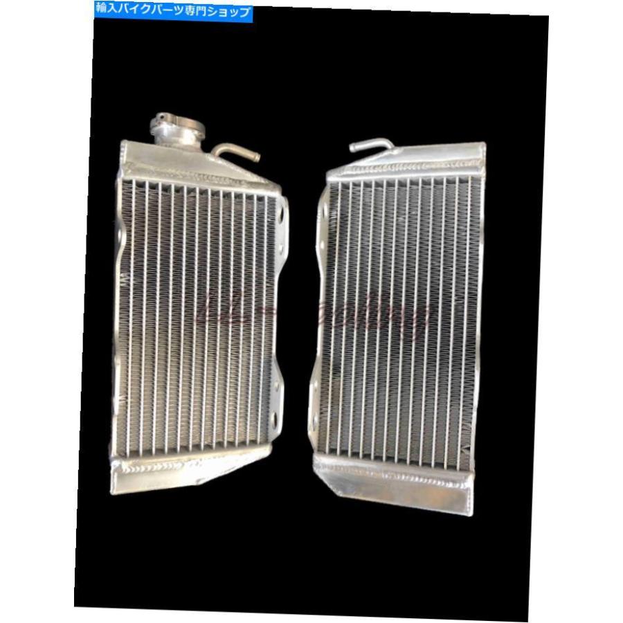 radiators L＆Rは2002年2003年2004年2004ホンダCRF450R CRF 450 R 02-04アルミニウムラジエーター磨き L\u0026R Fits 2002 2003 2004 Honda CRF450R CRF 45の画像