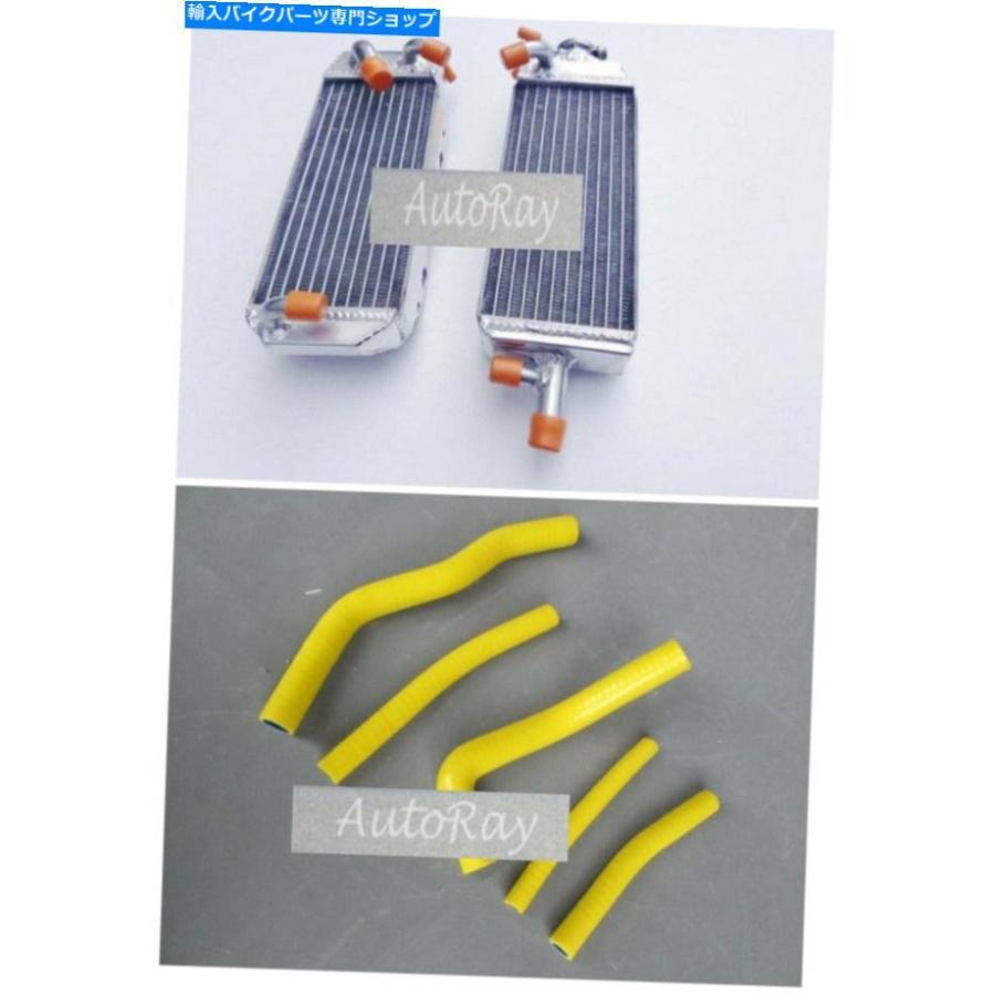 radiators スズキRM125T / RM125VモデルT / V 2 STREE 1996 1997のためのアルミニウムラジエーター+ホース Aluminum Radiator + Hose FOR Suzuki RM12