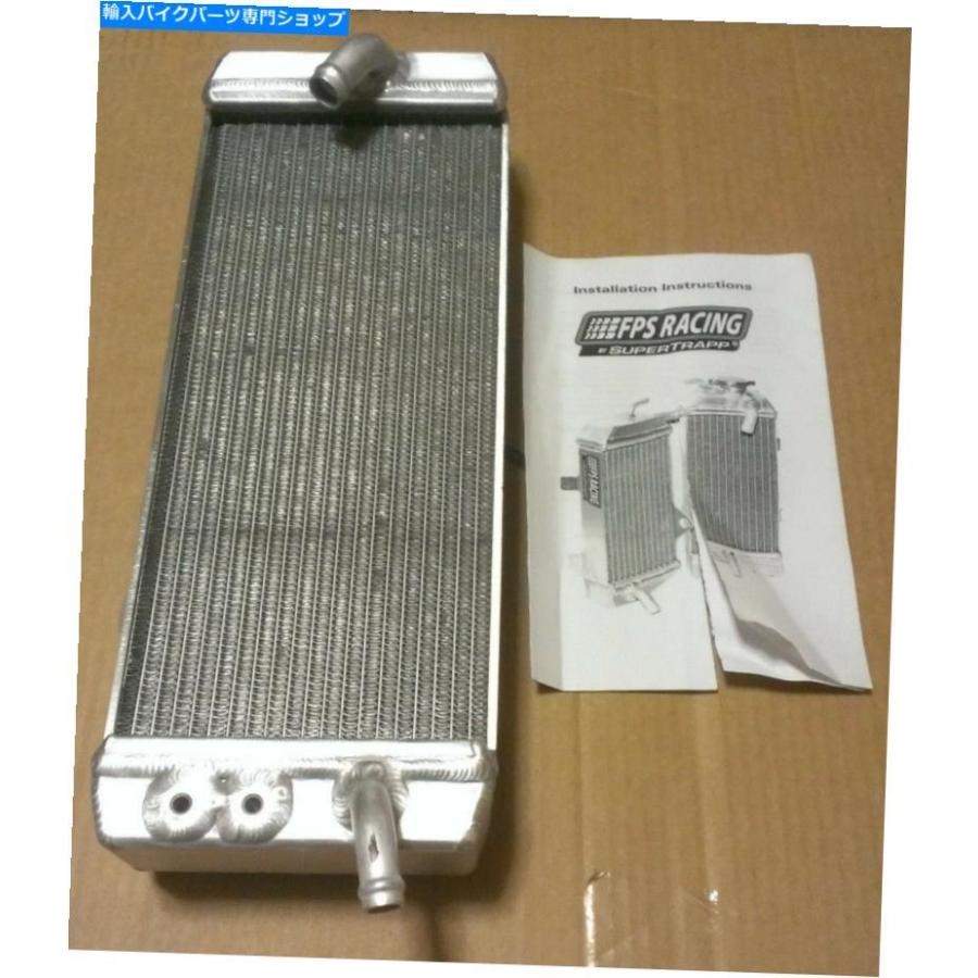 radiators `09-14 kawi kx250fのための新しい流体の左側のアルミニウム放射器FPS11-9KX250-L NEW Fluidyne LEFT Side Aluminum Radiator FPS11-9KX250