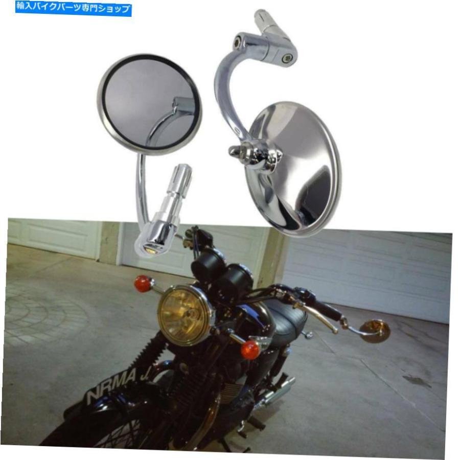 クロームパーツ Chromeオートバイラウンド7/8 