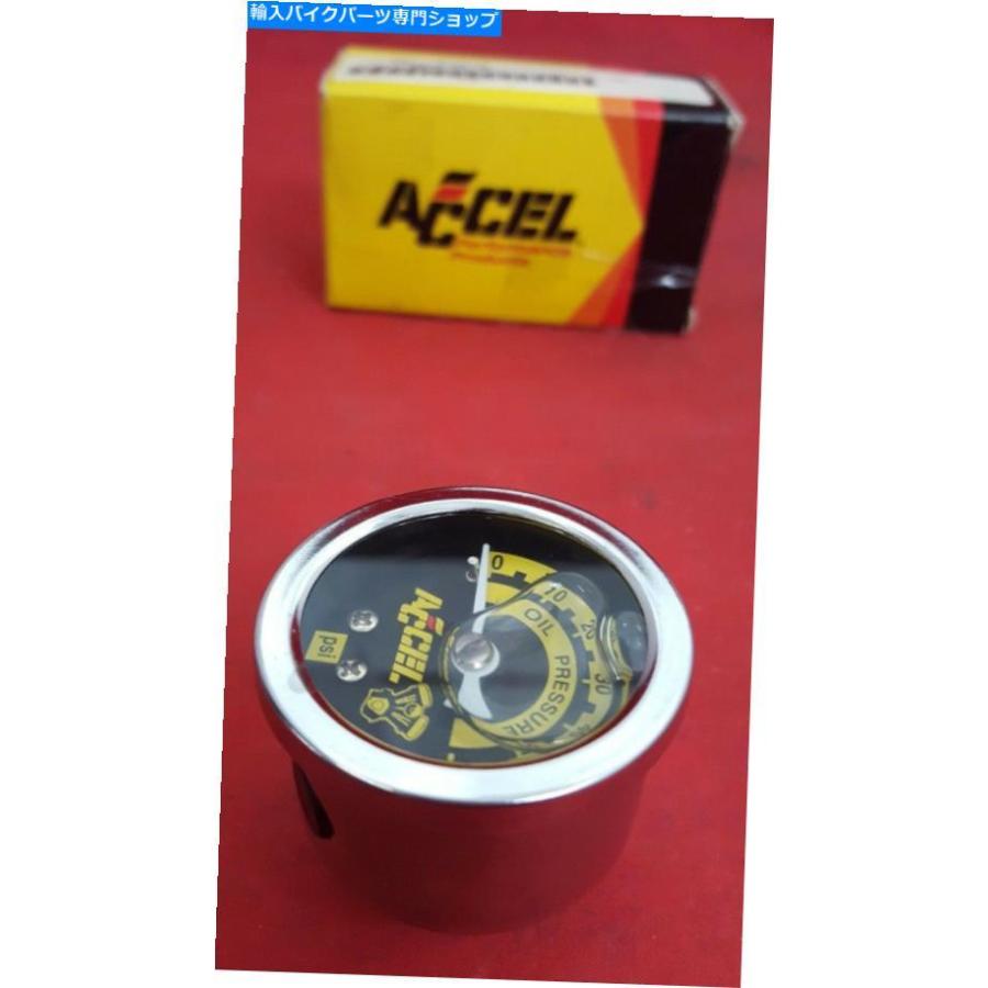 クロームパーツ 新しい加速液充填後部マウント油圧計クローム7121A