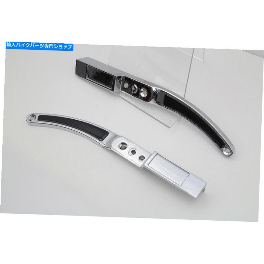 クロームパーツ リアフェンダーストラットセットブラックインサート