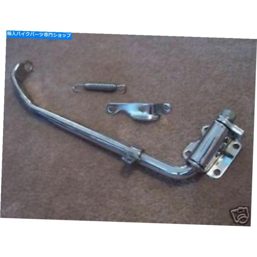 クロームパーツ ハーレーキックスタンドキットビッグツインパンヘッドナックルヘッド5006136E（72） Harley Kickstand