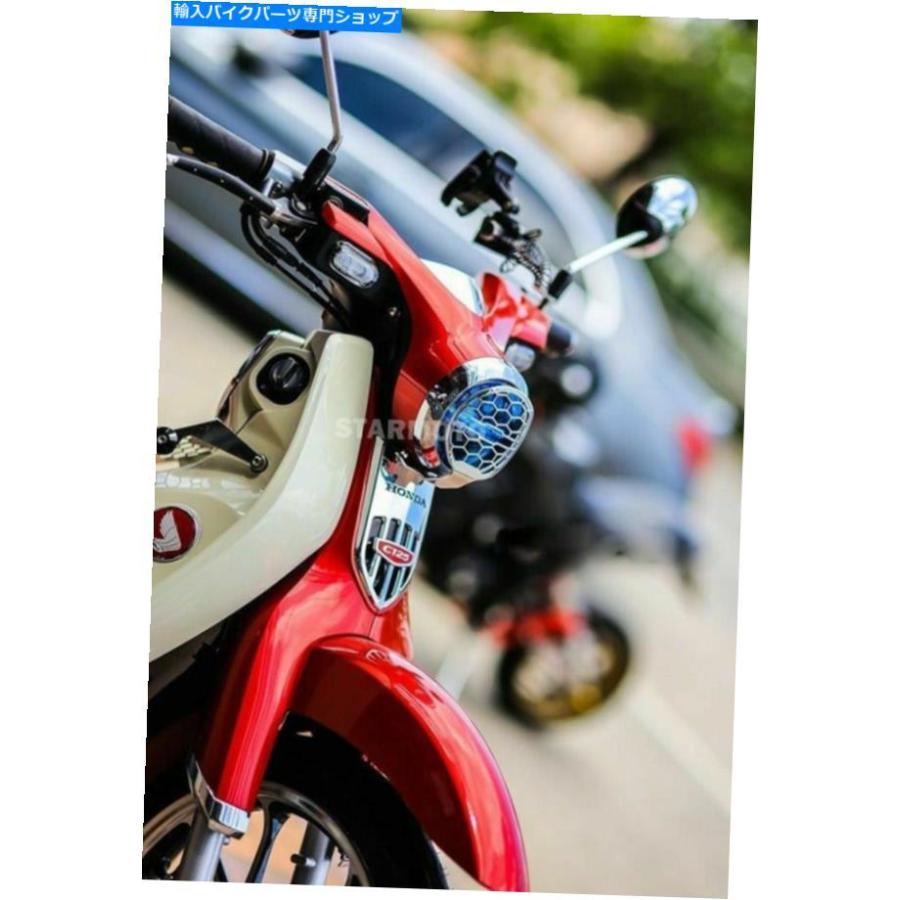 クロームパーツ ホンダスーパーカブC125ヘッドライトカバーガード