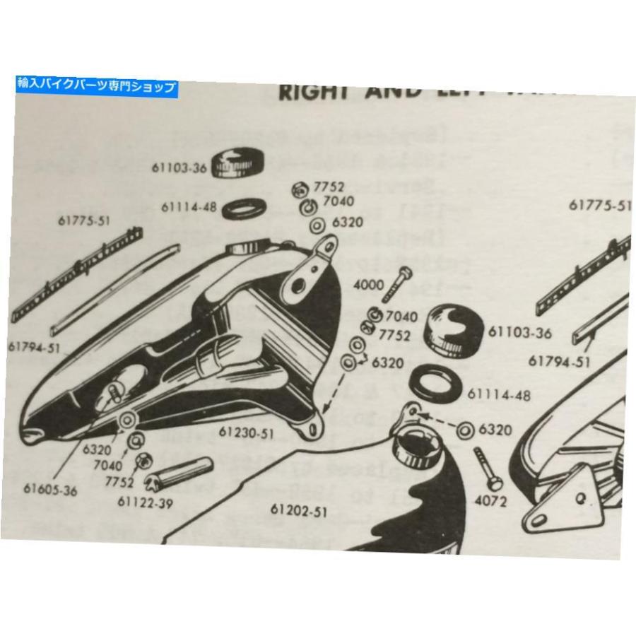 クロームパーツ ハーレーイートンEDMガスキャップ'36 -'38ショートコ