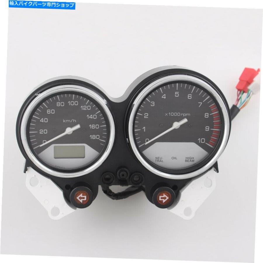 クロームパーツ ホンダX4 CB1300 97-03のためのオートバイゲージクラスタスピードメーター12V Motorcycle Gauges Cluster Speedometer Tachometer 12V_1
