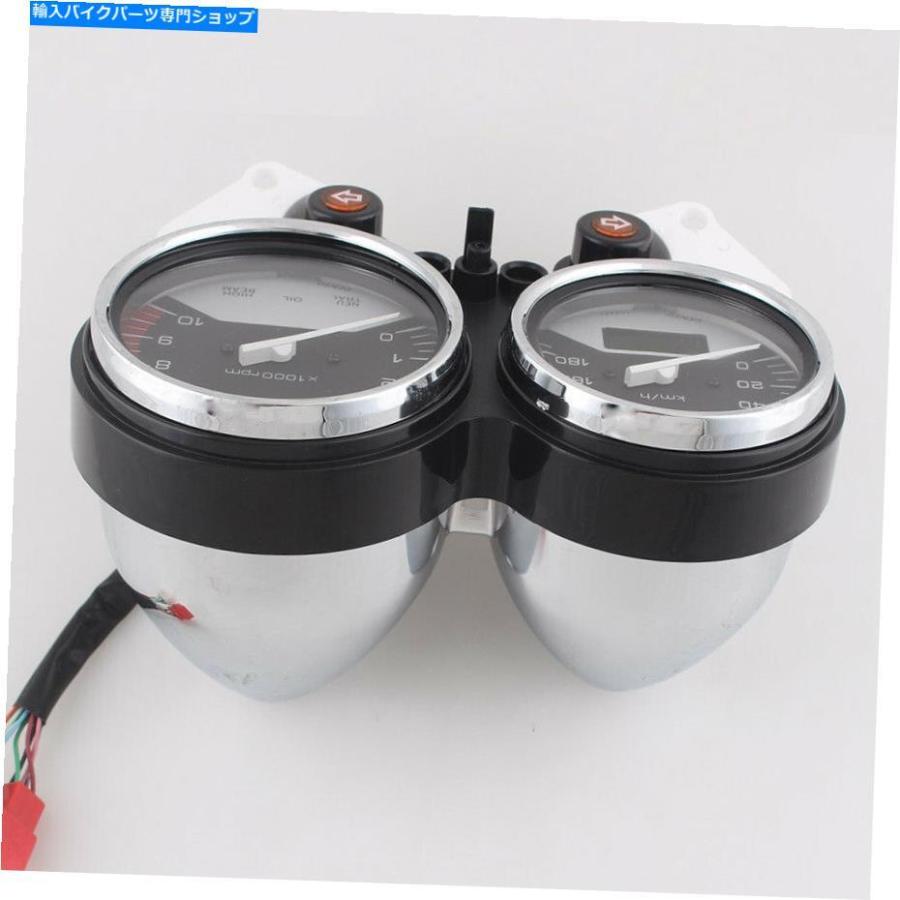 クロームパーツ ホンダX4 CB1300 97-03のためのオートバイゲージクラスタスピードメーター12V Motorcycle Gauges Cluster Speedometer Tachometer 12V_2