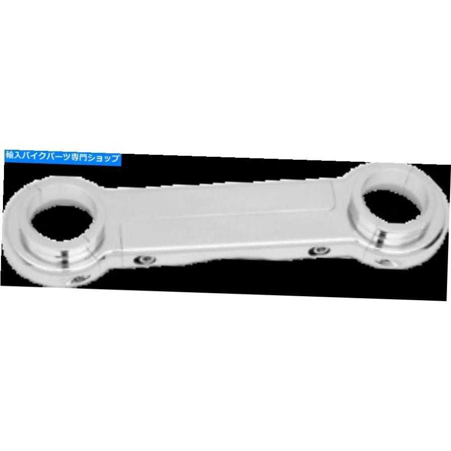クロームパーツ クロムフロントフォークブレース41mmハーレーダビッドソンFXS FXD FXST 86-13 0415-0018 Drag Chrome Front Fork Braces 41mm Harley