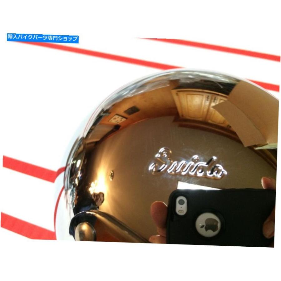 クロームパーツ ハーレー12Vガイドスポットランプパンヘッド