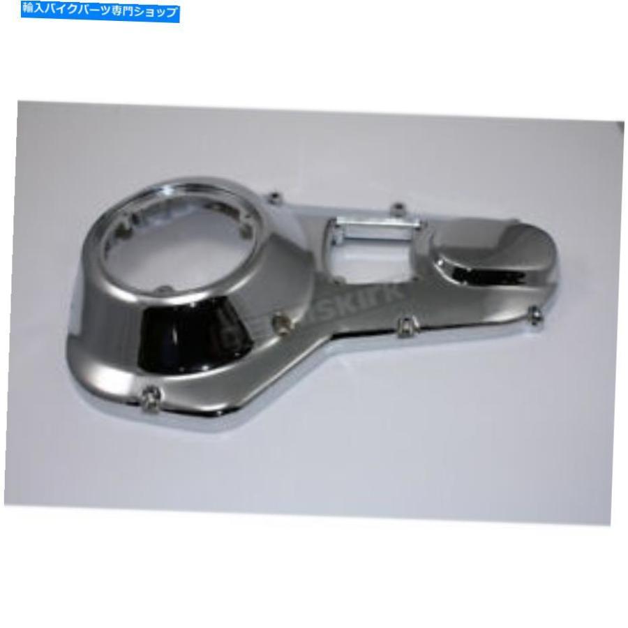クローム部分品 V-Twin生み出すことCr上っ面一次取りまかなう - 43-0209 V-Twin Manufacturing Chrome Outer Primary Cover - 43-0209 フレーム-その他フレーム関連用品-バイク