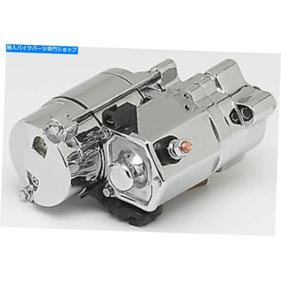 クローム部分品 ハーリースポーツスターエボ＆アイアン天々用クロームヘビーデューティ1.4kwクランク原動機81-07 Chrome Heavy Duty 1.4kw Star 車、バイク、自転車-フレーム