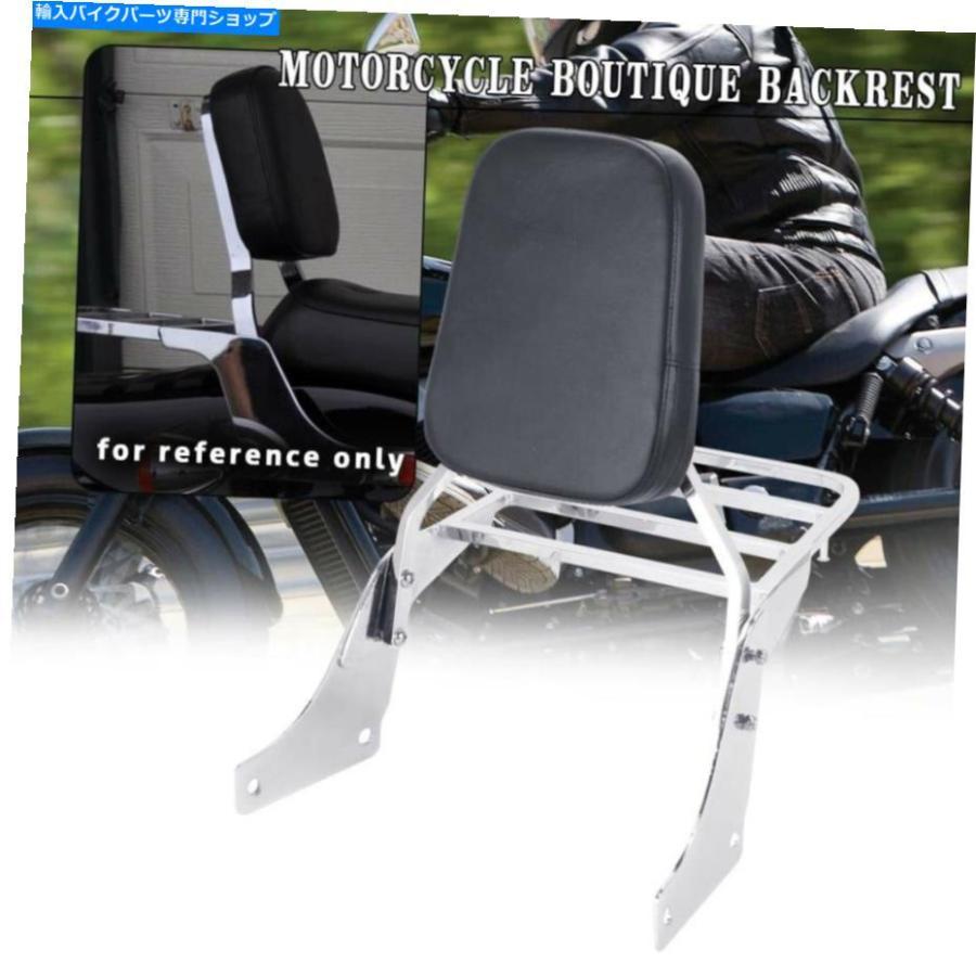 クローム部分品 Honda Shadow VT1100 95-2005用クロームリアバックレストSissy赤ちょうちんパッド積貨委託貨物仕合わせ Chrome Rear Backrest Sissy Bar Pad Luggage Rac その他フレーム関連用品-車、バイク、自転車-フレーム
