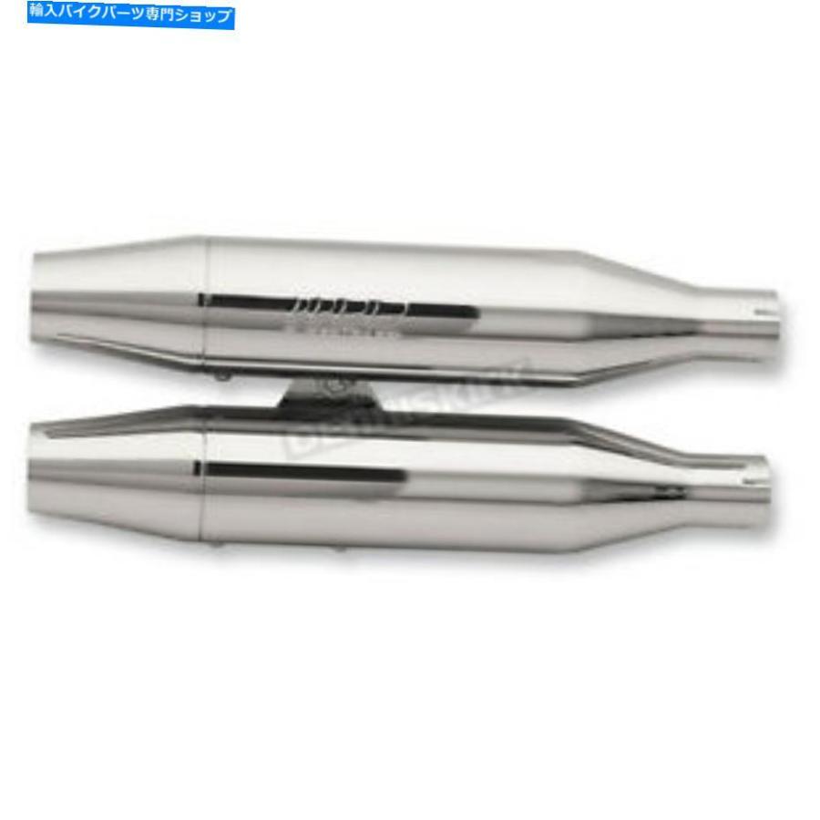 クロームパーツ SupertrApp Chromeスリップオンマフラー - 628-21130