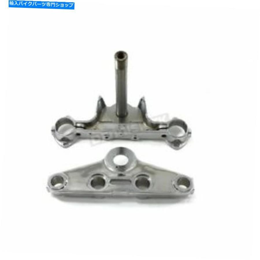 クローム部分品 V-Twin生み出すことクローム41粍トリプル天然木 - 24-0486 V-Twin Manufacturing Chrome 41粍 Triple Tree - 24-0486 車、バイク、自転車-その他フレーム関連用品-フレーム