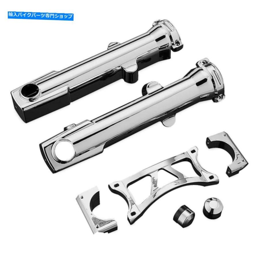 クローム部分品 クライャキンフォークスキン7202 KURYAKYN FORK SKINS 7202 バイク-フレーム-その他フレーム関連用品
