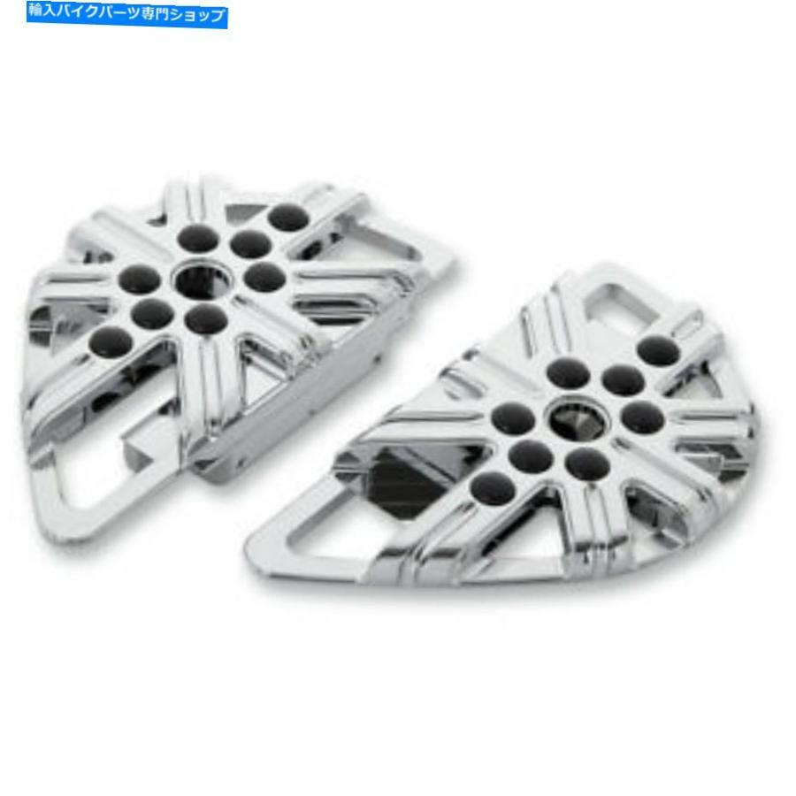 クロームパーツ Arlen Ness旅客板 - 10ゲージ - クロム| 06-862 Arlen Ness Passenger Boards - 10 Gauge - Chrome | 06-862