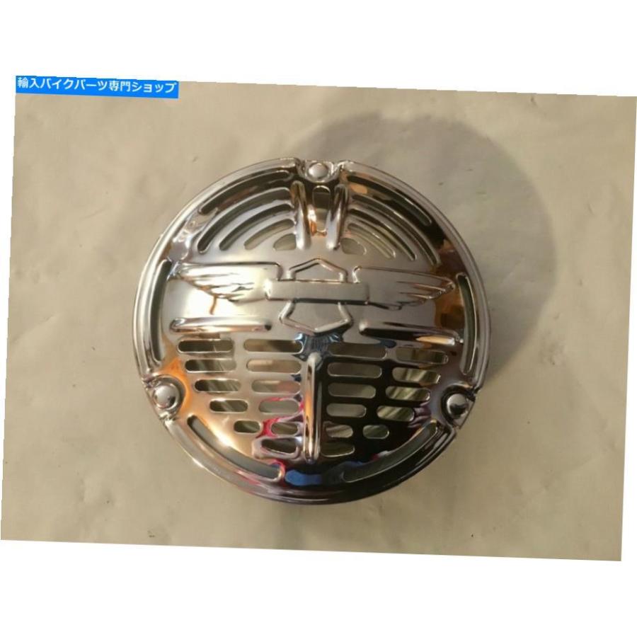 クロームパーツ Harley 4801-31 Delco-Remy 16 \"6ボルト\"ホーンW / Chrome Wing Face RL＆WL 1936-39 Harley 4801-31 Delco-Remy 16 \"6 Bolt\" Horn w/
