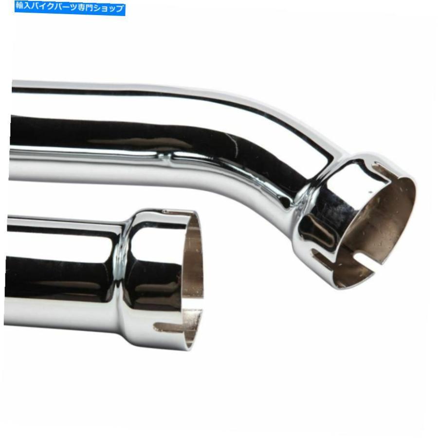 クロームパーツ パンヘッドスラッシュカットエキゾースト1948-1965 - 1.75 \" - クロム Panhead Slash Cut Exhaust 1948-1965 - 1.75\" - Chromeの画像
