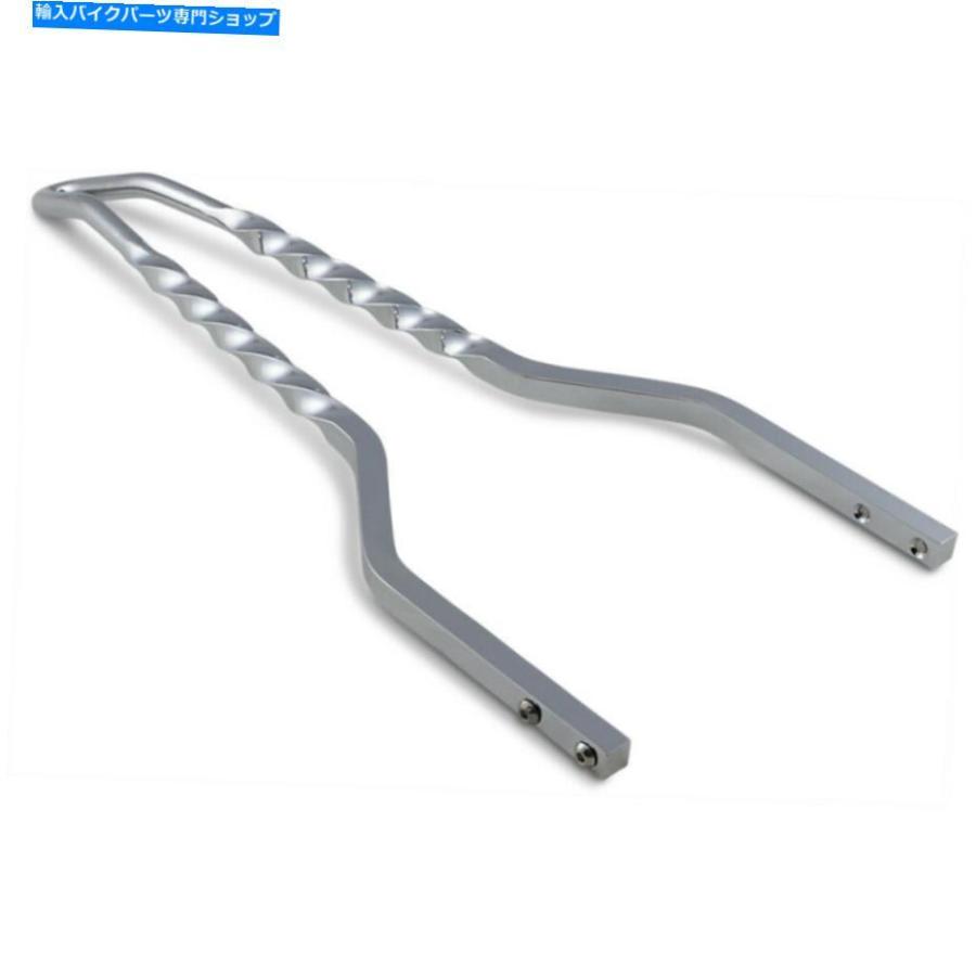 クロームパーツ サイクルビジョンツイストスティックスティックバー - 18 \"（クロム）CV-8041 Cycle Visions Twisted Sticks Sissy Bar - 18\"" (Chrome"