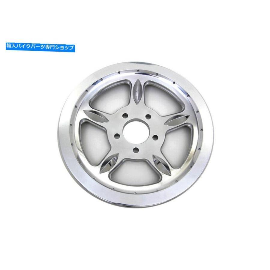 クロームパーツ 後部駆動プーリー68歯クロームフィットハーレー - ダビッドソン Rear Drive Pulley 68 Tooth Chrome fits Harley-Davidson