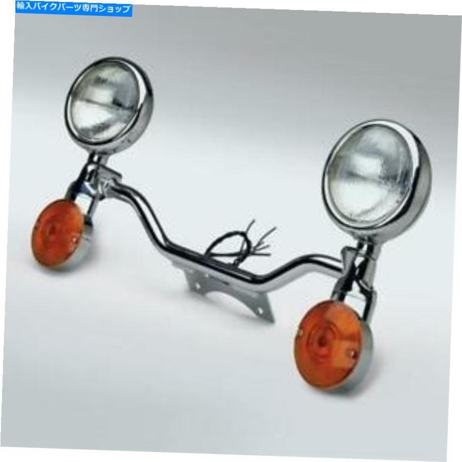 クロームパーツ ナショナルサイクルライトバークロームフィットホンダVT1100C3シャドウ1100 Aero 1998-2002 National Cycle Light Bar Chrome fits Ho