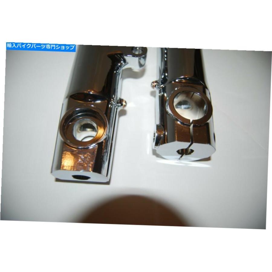 クロームパーツ ハーレー39mmクロームフォークスライダーRepl Harley