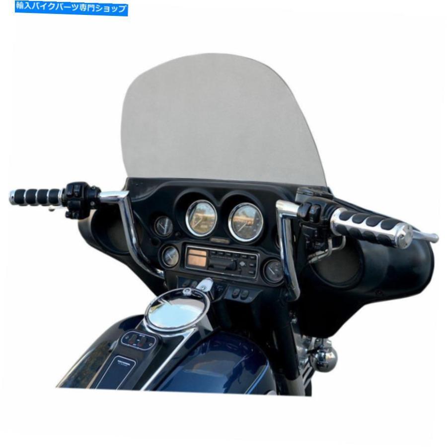 クロームパーツ La Choppers Chrome 12 \"Twin Peaks Handlebars Fits 1996-2018ハーレーツーリング LA Choppers Chrome 12\" Twin Peaks Handlebars fiの画像