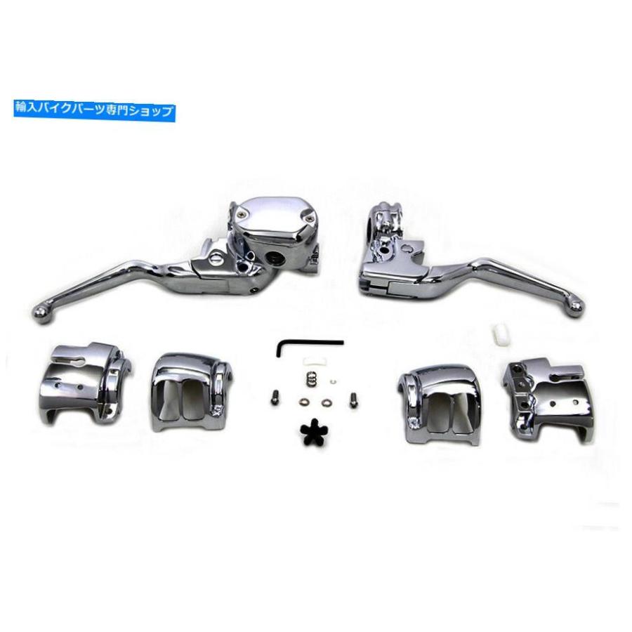 クロームパーツ ハンドルバーコントロールキットクロームはハーレー - ダビッドソンをフィットします Handlebar Control Kit Chrome fits Harley-Davi