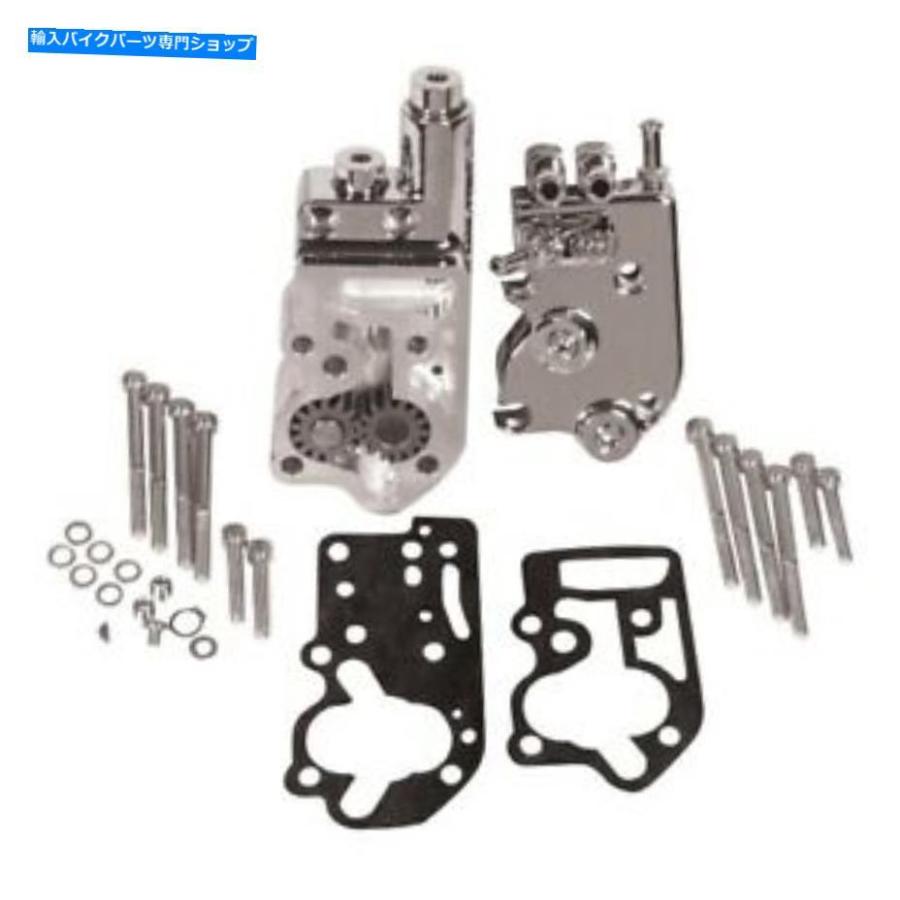 クロームパーツ ハーレーダビッドソン7391ビッグツインエボソフトツーリングのためのオイルポンプアセンブリ Oil Pump Assembly for Harley Davidson