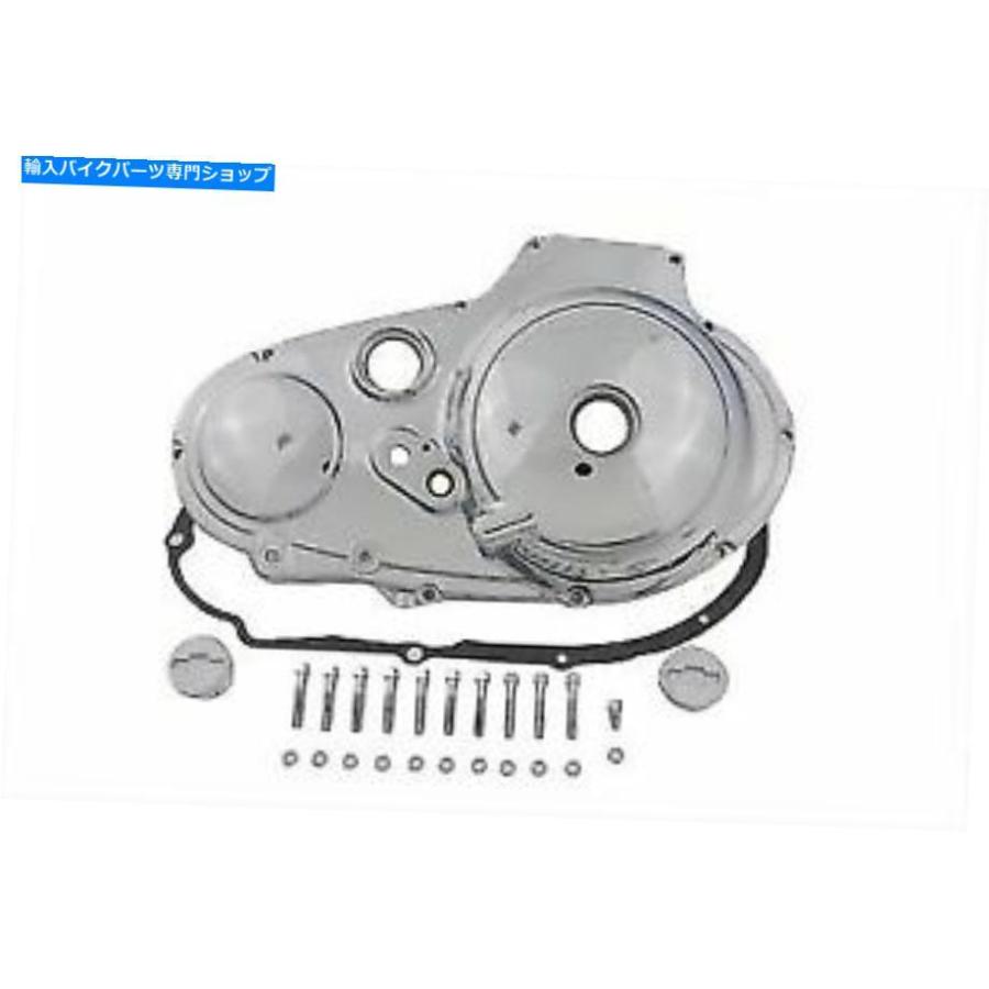 クロームパーツ Harley Davidsonによるクロム外側カバーキットV-Twin Chrome Outer Primary Cover Kit for Harley Davidson by V-Twin