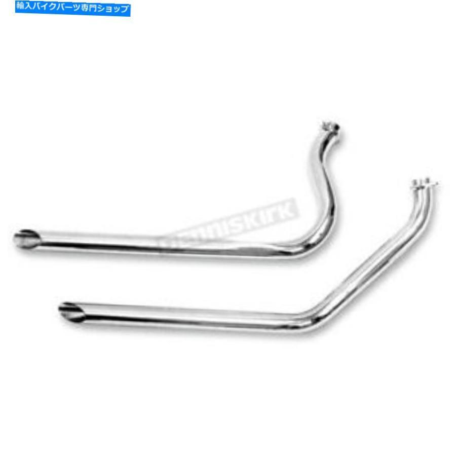 クロームパーツ Pawhco 1 3/4 \"クロームスラッシュカット40インチ。ドラッグパイプ - 734-40（CAへの船なし） Paughco 1 3/4\" Chrome Slash-Cut 40 in