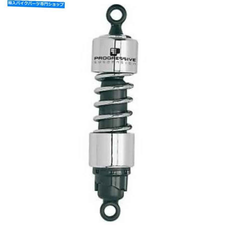 クロームパーツ プログレッシブ412シリーズ頑丈なショック11.5 \"クロムペア412-4230C Progressive 412 Series Heavy-Duty Shocks 11.5\"" Chrome Pair 4"