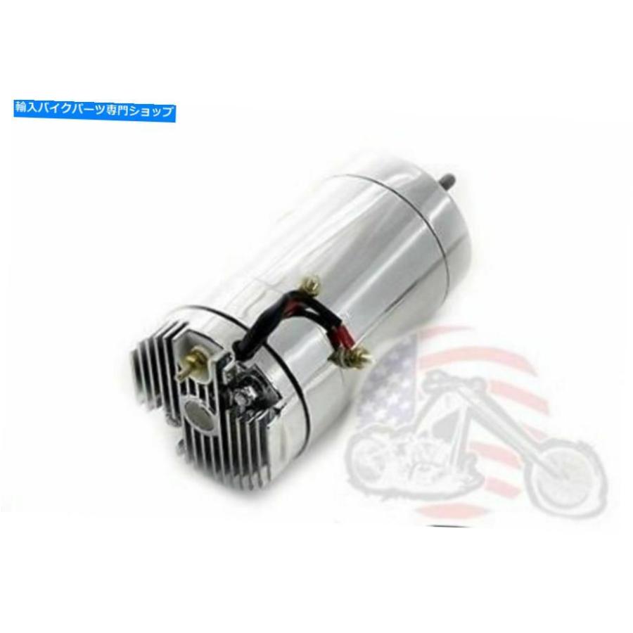 クロームパーツ Chrome 12ボルト2ブラシ発電機低出力レギュレータハーリーFlathead Sportster Chrome 12 Volt 2-Brush Generator Low Output Regulato