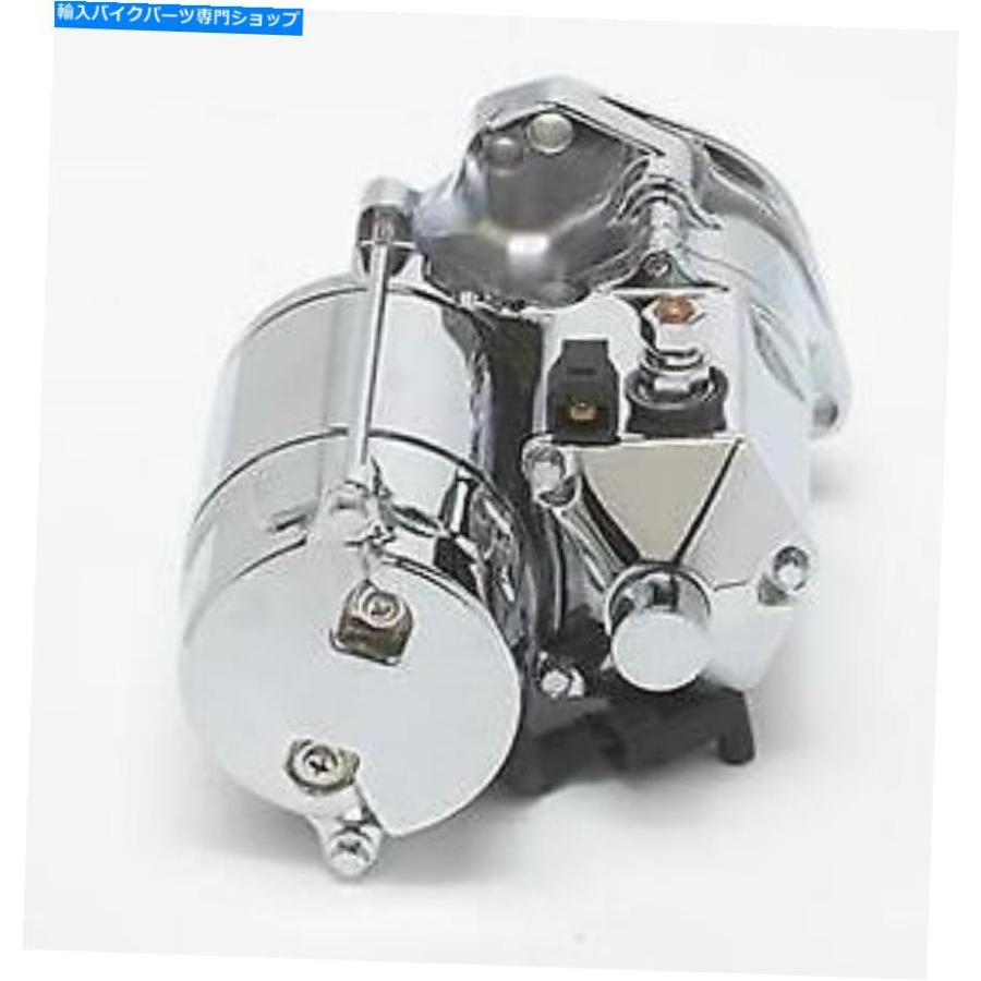 クロームパーツ Ultima 1.75kwクロームトップポストヘビーデューティスターターハーレービッグツイン89-06 Ultima 1.75kw Chrome Top Post Heavy Duty