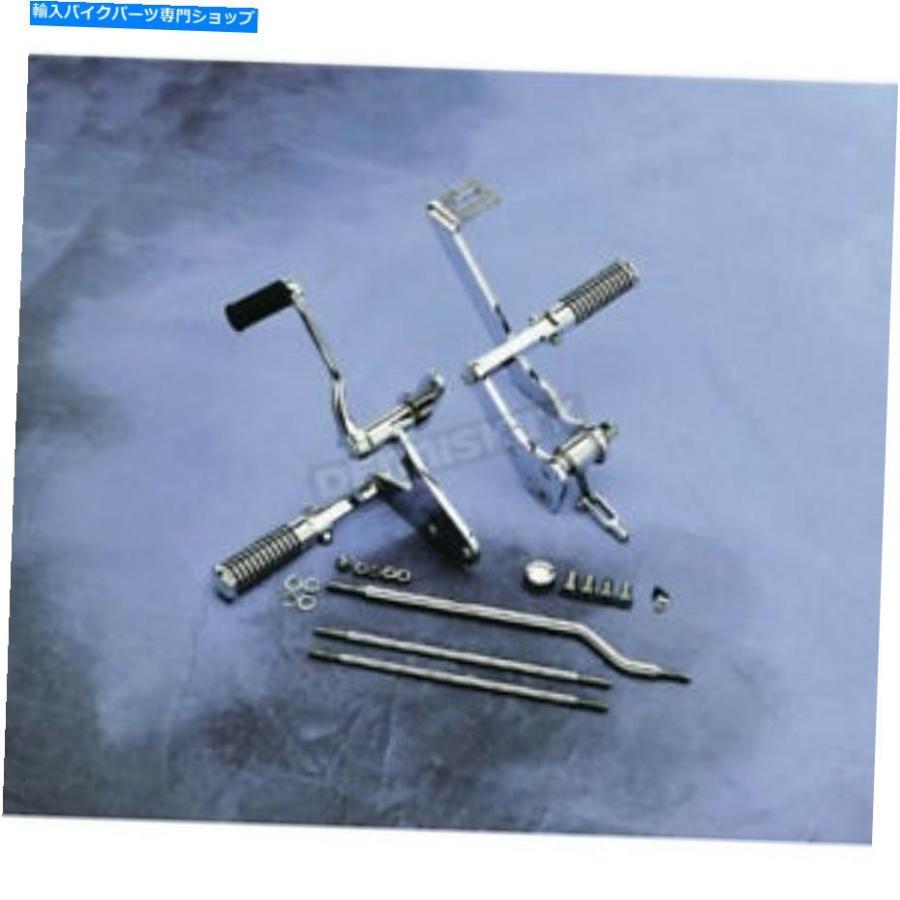 クロームパーツ ドラッグスペシャリティクロームフォワードコントロールキット - DS-243485 Drag Specialties Chrome Forward Control Kit - DS-24348