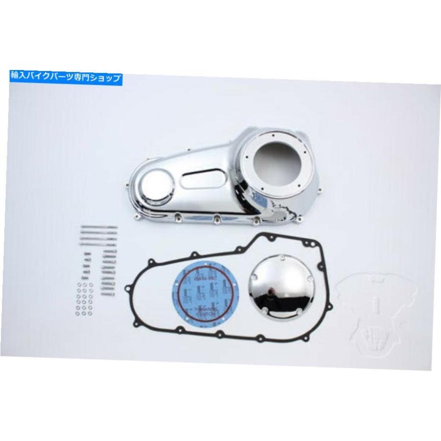 クロームパーツ Chrome外側一次カバーキットはハーレー - ダビッドソンをフィットします Chrome Outer Primary Cover Kit fits Harley-Davidson