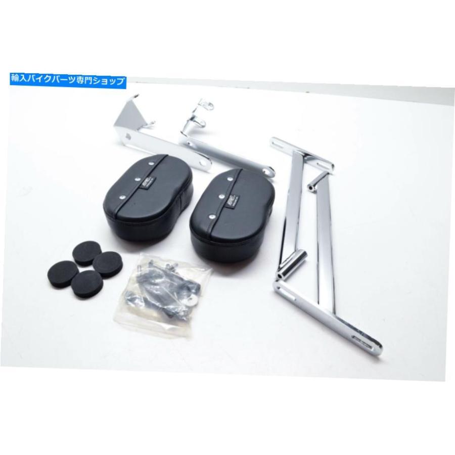 クロームパーツ Show Chrome 52-677,52-677A旅客armrestキットNos. Show Chrome 52-677, 52-677A Passenger Armrest Kit NOSの画像