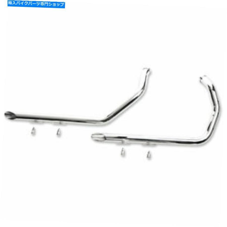 クロームパーツ Paughco 1-3 / 4 \"Chrome Slash Cut Drag Pipes Equaphide 2007-13ハーリースポーツスターXL Paughco 1-3/4\" Chrome Slash Cut Drag P