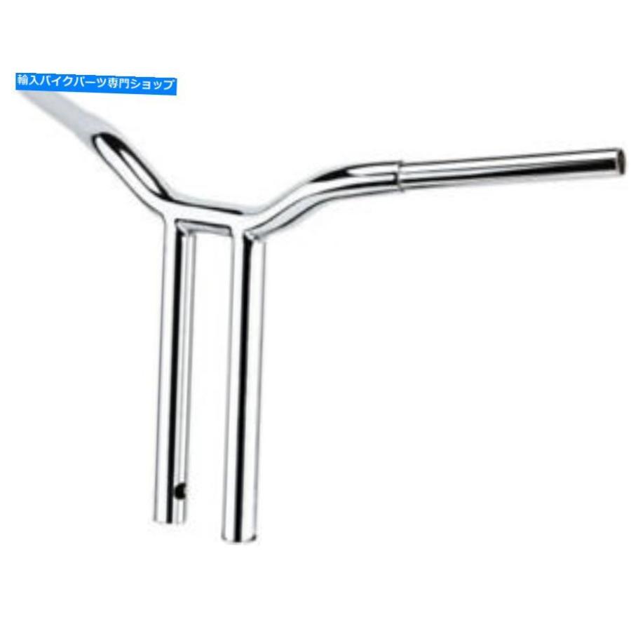 クロームパーツ La Choppers 1 1/4 \"Chrome Kage Fighter 14\" TバーストレートハンドルバーズハーレーFXD LA Choppers 1 1/4\" Chrome Kage Fighter 14