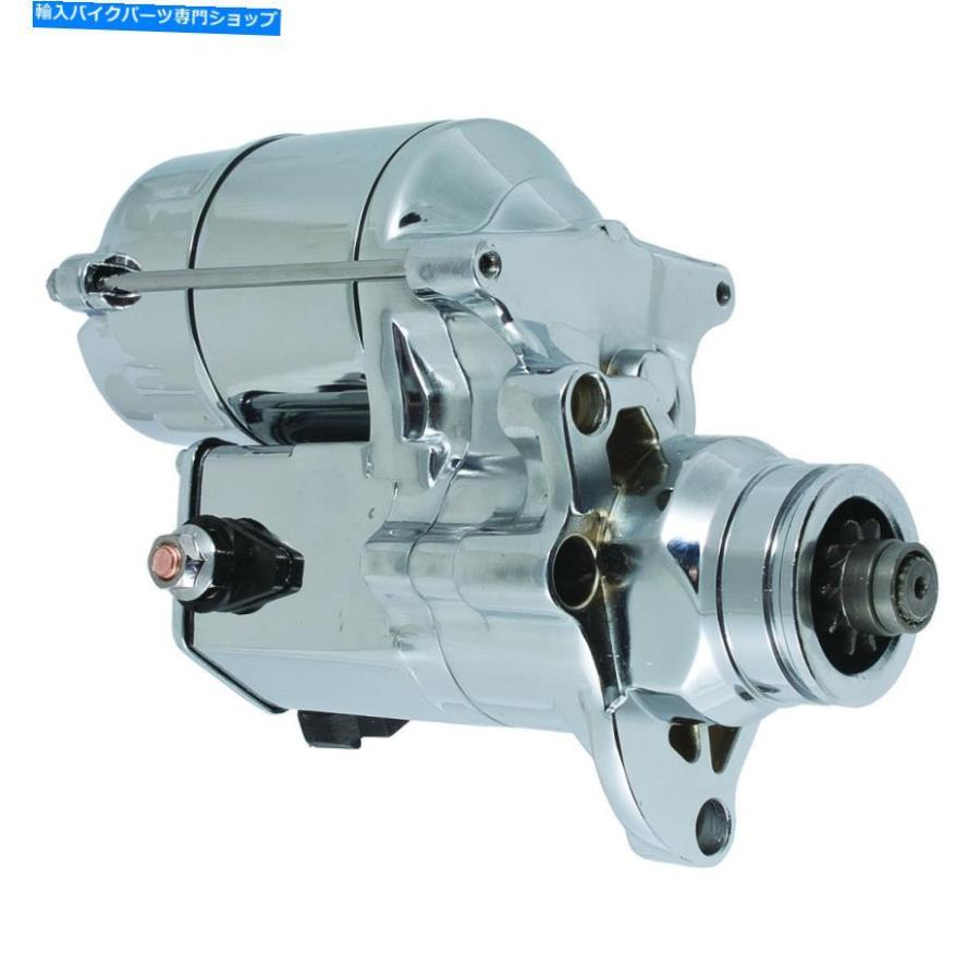 クロームパーツ ニュースターターフィットハーレーダビッドソンビッグツインクロームCVO DYNAロードキングウルトラ06-16 NEW STARTER FITS HARLEY DAVの画像