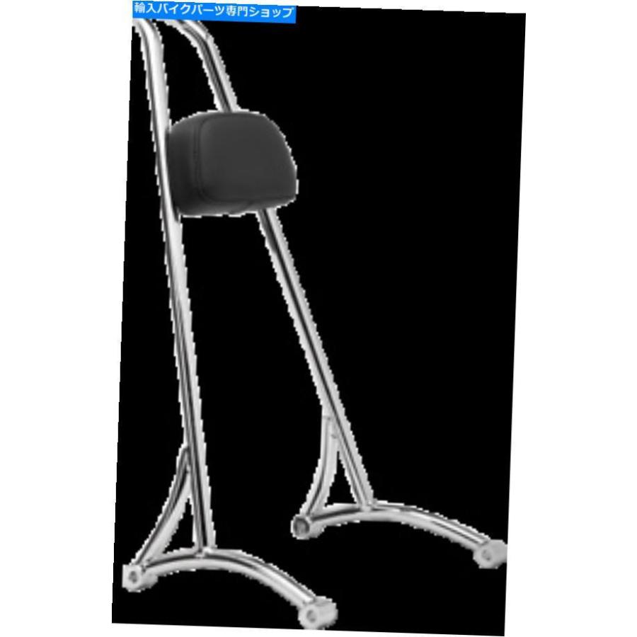 クロームパーツ バーリーシスバーロングクロームB13-1501C Burly Sissy Bars Long Chrome B13-1501C
