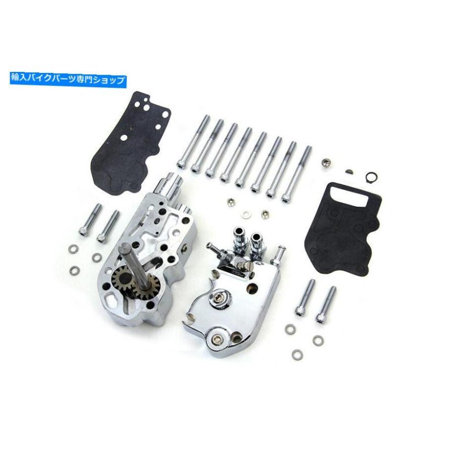 クロームパーツ クロムオイルポンプアセンブリは、Siftonによってハーレー - ダビッドソンにフィット Chrome Oil Pump Assembly fits Harley-Davidsonの画像