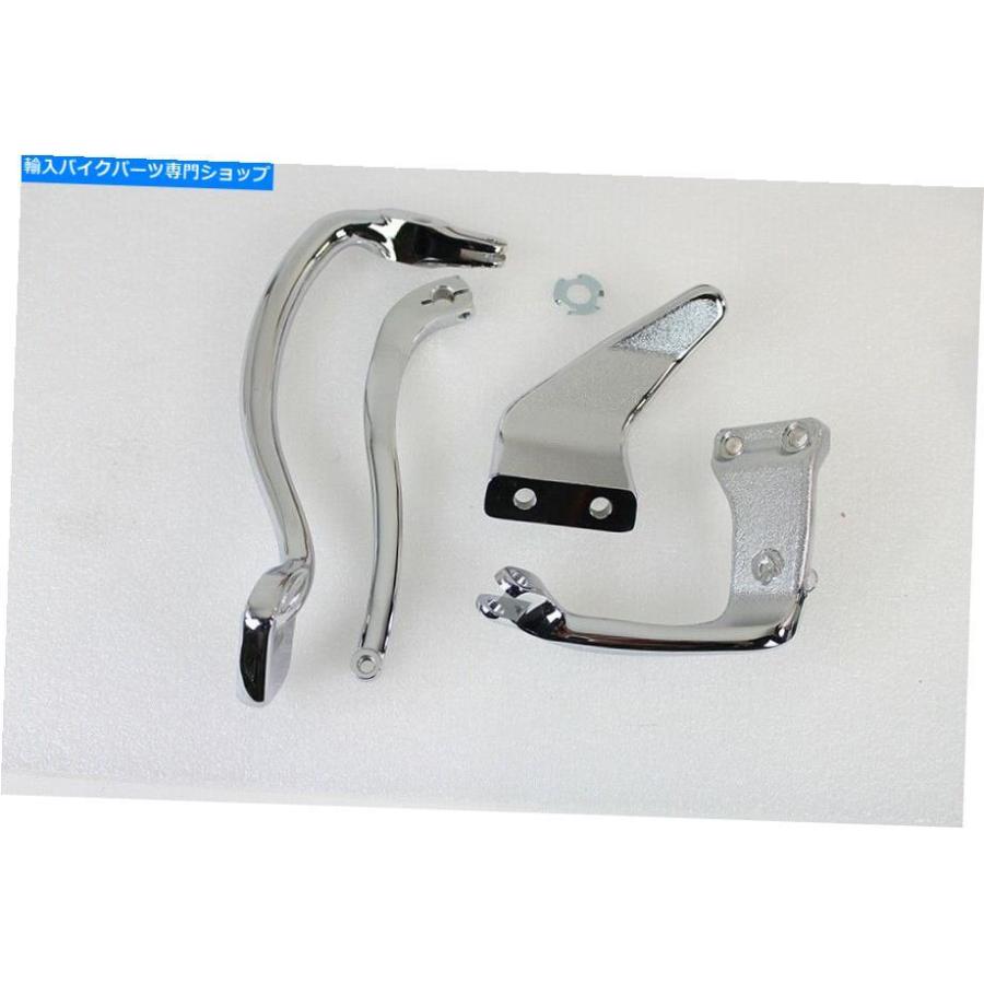 クロームパーツ V-Twin 22-0956クロムさらに前方へMIDコントロールキットフットペグDYNA FXD 06-17 V-Twin 22-0956 Chrome Further Forward Mid Contrの画像
