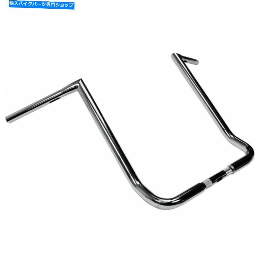 クロームパーツ La Choppers Chrome 18 \"Twin Peaks Handlebars 1996-2018ハーレーツーリング LA Choppers Chrome 18\" Twin Peaks Handlebars fits 19の画像