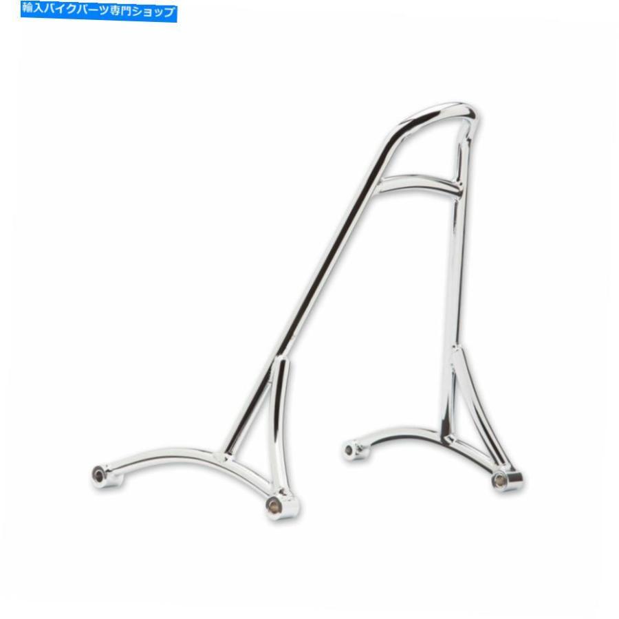 クロームパーツ ハーレー - ダビッドソンXL 96-03のためのバリーブランドクローム短いSissy Bar Burly Brand Chrome Short Sissy Bar For Harley-Daviの画像