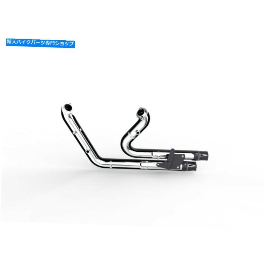 クロームパーツ Harley 2006-17 Dyna FXDF C W GワイドグライドMブラックエキゾースト移動スター Fit For Harley 2006-17 DYNA FXDF C W G Wide Glideの画像