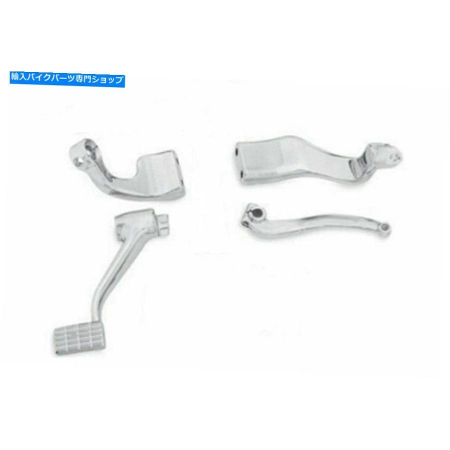 クロームパーツ Chrome +2 \"FXD fxdl 2006-2017 Harley Davidson用の詳細制御キット Chrome +2\" Further Forward Control Kit for FXD FXDL 2006-2017の画像