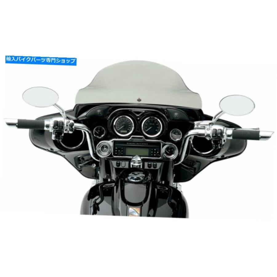 クロームパーツ Klock Werks - KW06-01-5002-C - 1インチ。バックバーエルゴハンドルバー、クロムはFLH HGに収まります Klock Werks - KW06-01-5002-C
